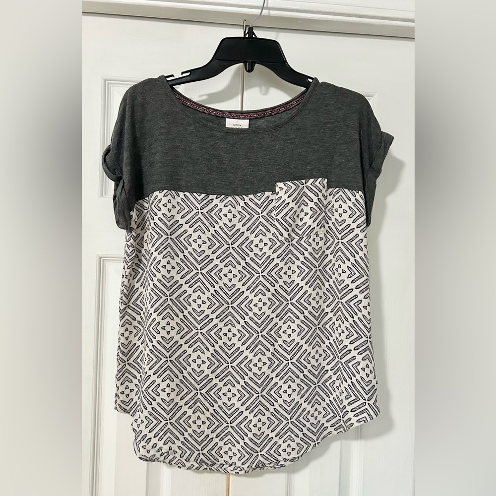 Knox rose shirt top woman size small